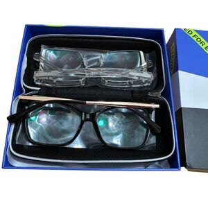 ZEELOOL Glasses 2 Pair New In Box